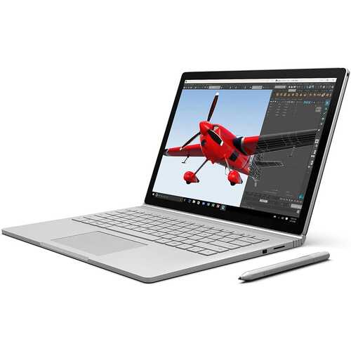 Microsoft Surface Book 13.5" Intel Core i7 6600U 2.40 Ghz 16GB RAM 512GB SSD Win 10