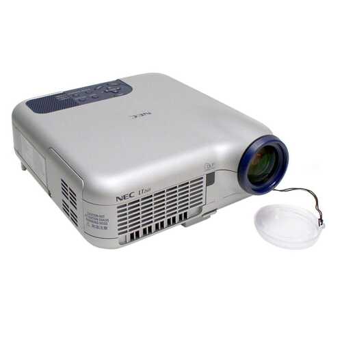 NEC LT260K XGA 1024 x 768 Projector VGA Composite S-Video USB 2400 Lumens - Used