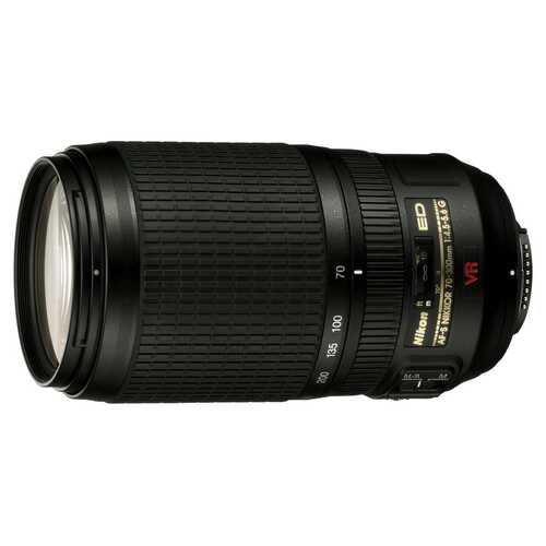 Nikon AF-S VR Zoom-Nikkor 70-300mm f/4.5-5.6G IF-ED Camera Lens