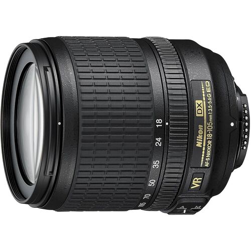 Nikon AF-S DX NIKKOR 18-105mm 1:3.5-5.6G ED Camera Lens