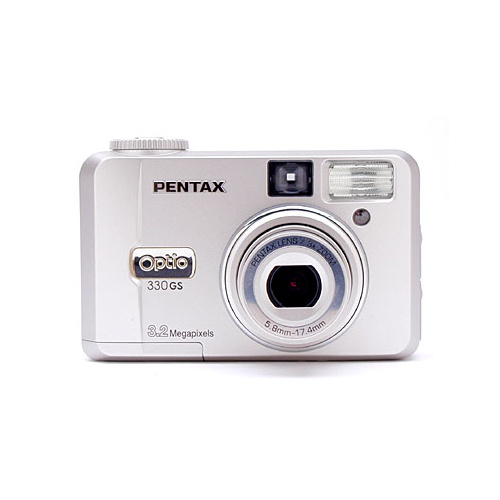 Pentax Optio 330GS 3.2MP Digital Camera - Used