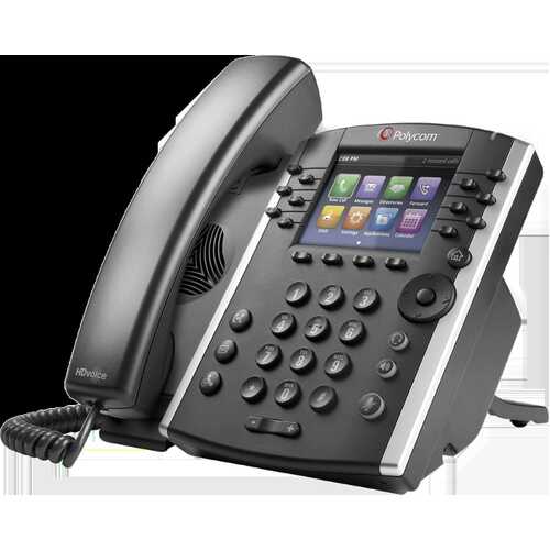 Polycom VVX 411 12-Line VoIP Business Phone - New, Open Box