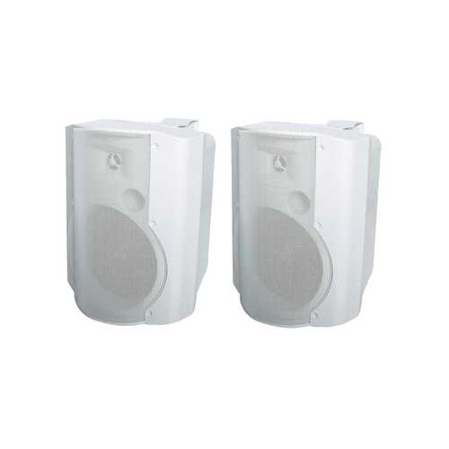 Redback C0927 130mm 30W 2 Way White Active Speaker Pair - B Grade