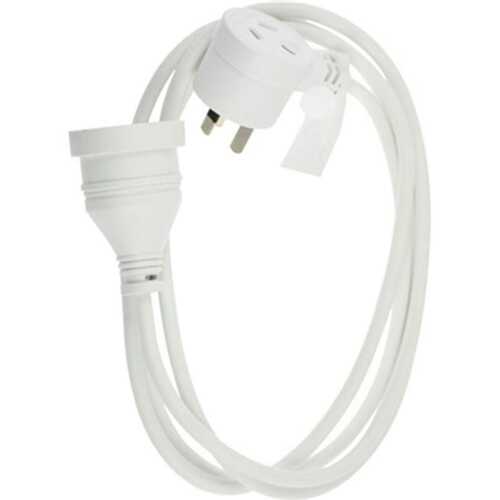 Sansai 2m Piggy Back Power Extension Cord AU Plug SPGY-2M