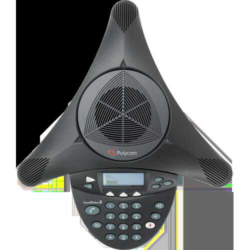 Polycom SoundStation2 Analog Conference Phone w/Universal Module
