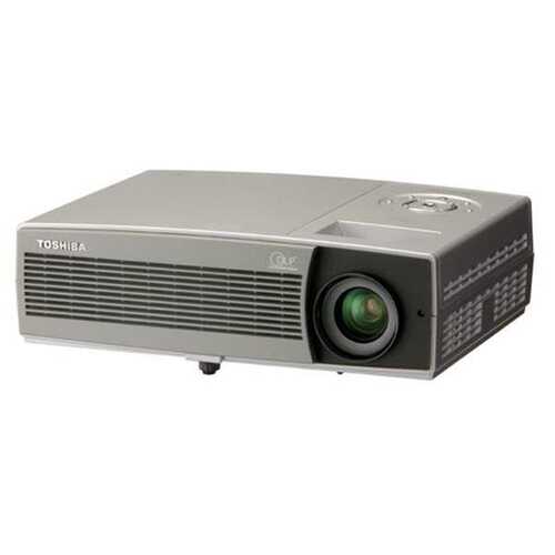 Toshiba TDP-TW100 1024x768 Projector VGA 2600 Lumens w/Accessories