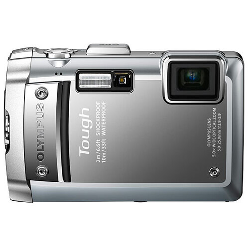 Olympus Tough TG-810 14MP Camera Waterproof 10m/Shockproof 2m (Silver) - No Battery