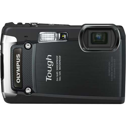 Olympus Tough TG-820 12MP Shockproof/Waterproof Digital Camera (Black)