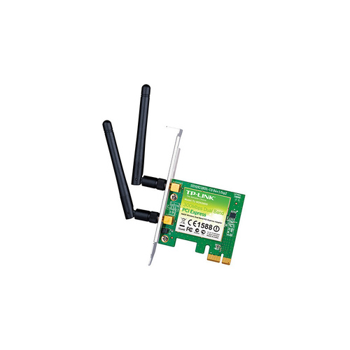 TP-Link N600 Wireless Dual Band PCI Express Adapter - Missing Antennas - Used