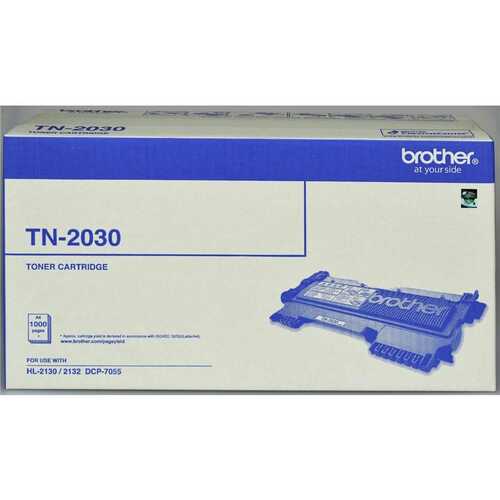 Brother Genuine TN-2030 Black Toner Cartridge for HL-2130/2132/2135W