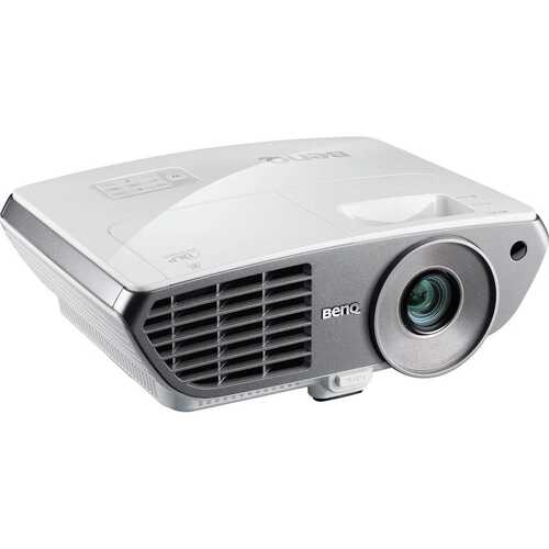 BenQ W1060 1920x1080 Projector HDMI VGA 2000 Lumens w/Accessories