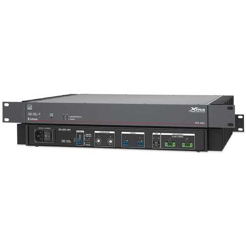 Extron XPA 2002 100V 2 Channel Audio Power Amplifier 200W Per Channel