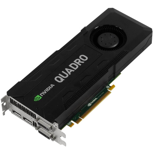 NVIDIA Quadro K5000 4GB GDDR5 DP DVI PCIe Graphics Card